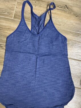 lululemon athletica Deep Blue Racerback Tank